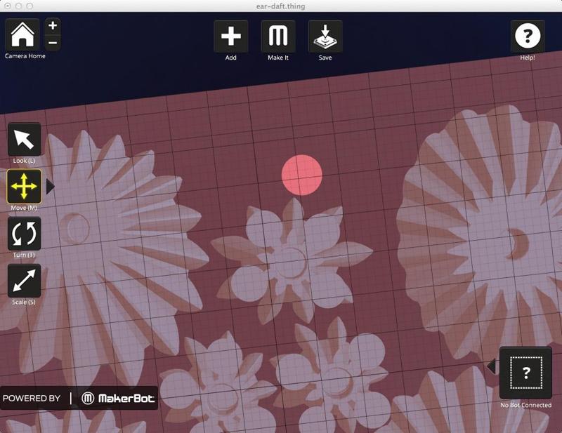 Ear Raft - Makerware Print Aid