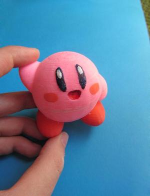 Kirby - model from Printed parts