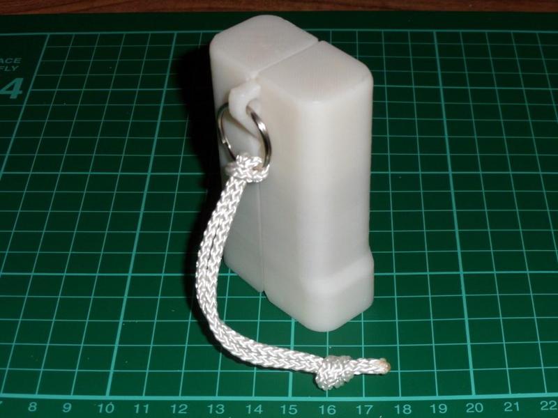 Earbud Holder with keyring tab