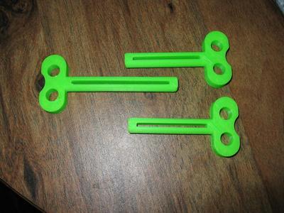 Toothpaste Tube Key Longer and Shorter