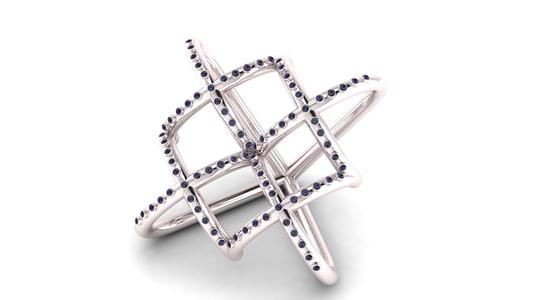 SQUAR CROSS PENEDANT    3d printable model