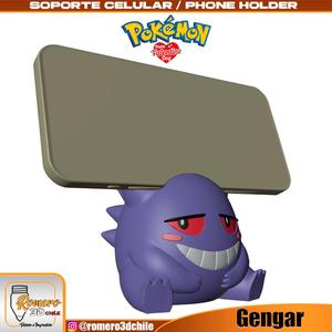 Phone Holder Gengar Pokemon Valentine's Day / Phone Holder