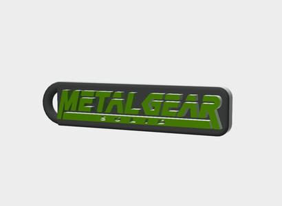 Metal Gear Solid keychain