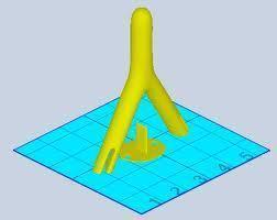 Slingshot for cube printer