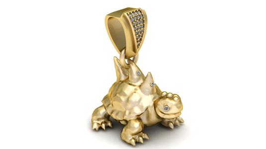 Creature Pendant  3D printable model