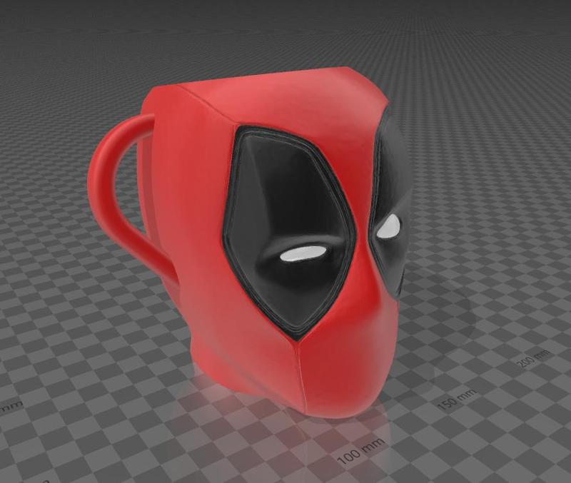Deadpool Cup Glass Mate 300ml