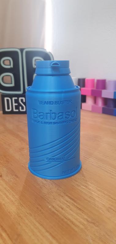 Jurassic Park Barbasol Can