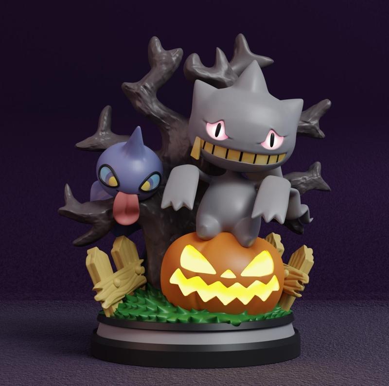 Pokemon - Banette Halloween Figure