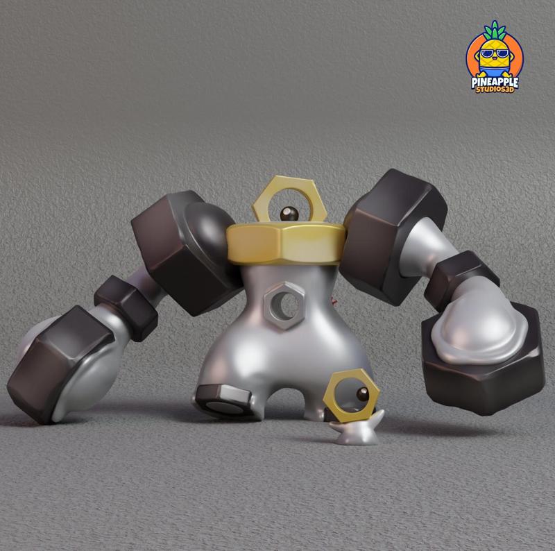 Pokemon - Meltan and Melmetal