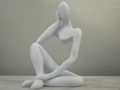 Sitting woman 