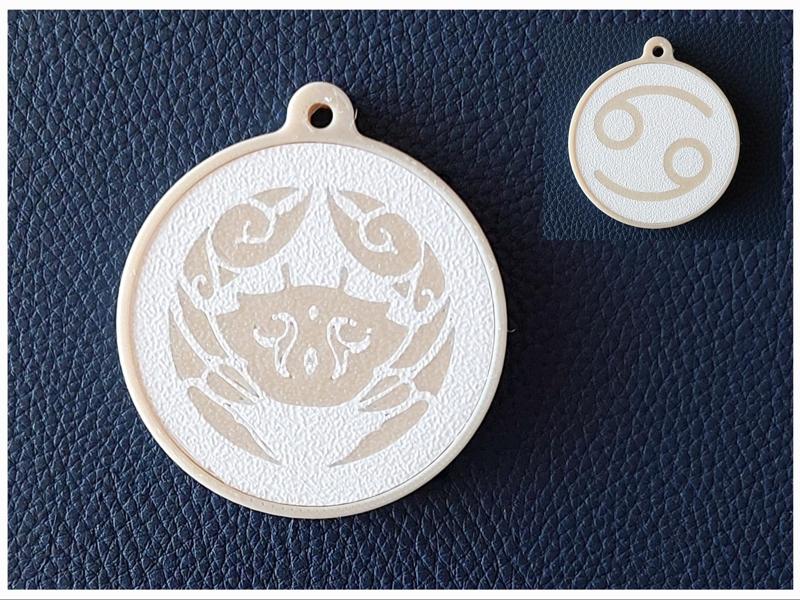 Cancer Zodiac Keychain