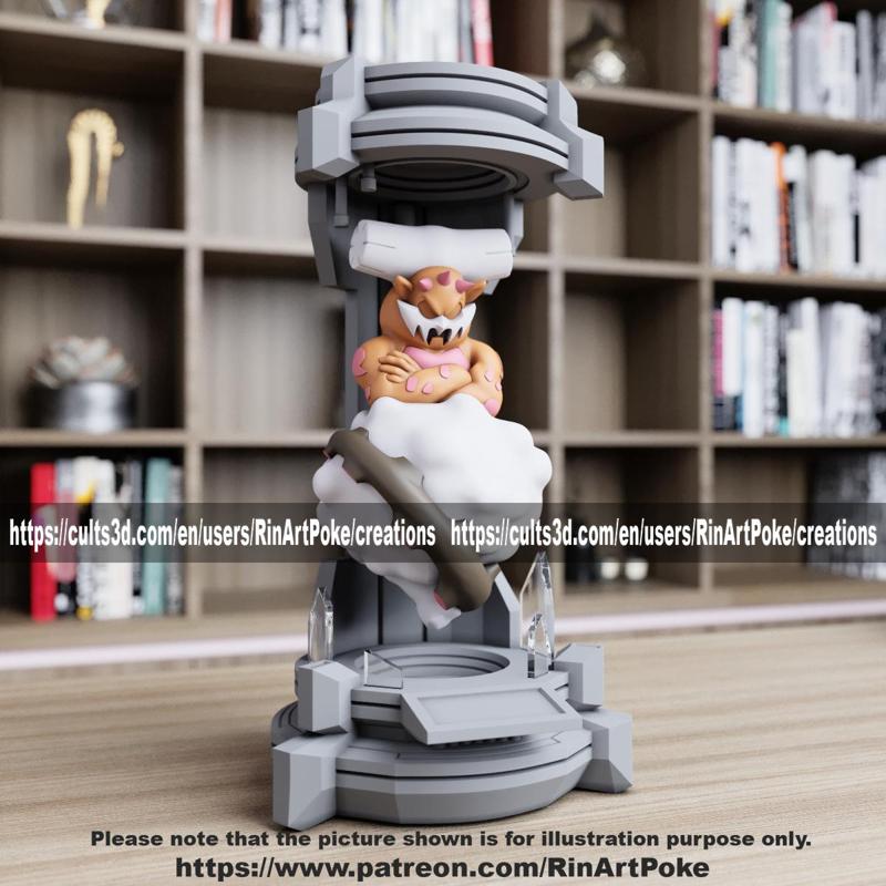 Landorus in the lab from pokemon