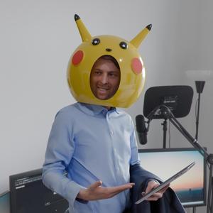 Pikachu Helmet Hat Costume Headwear