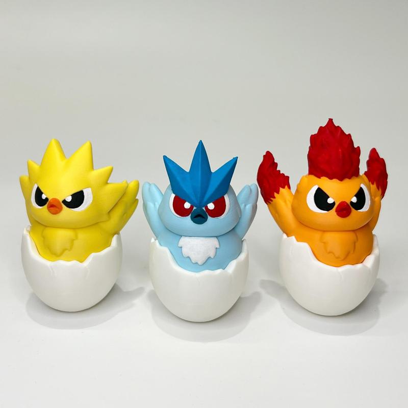 POKEMON - POKEMON EASTER DAY LEGENDARY BIRD SET (EASY PRINT NO SUPPORT)