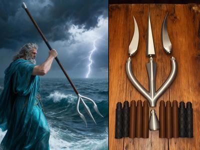 Poseidon’s Trident (Modular, no glue!)