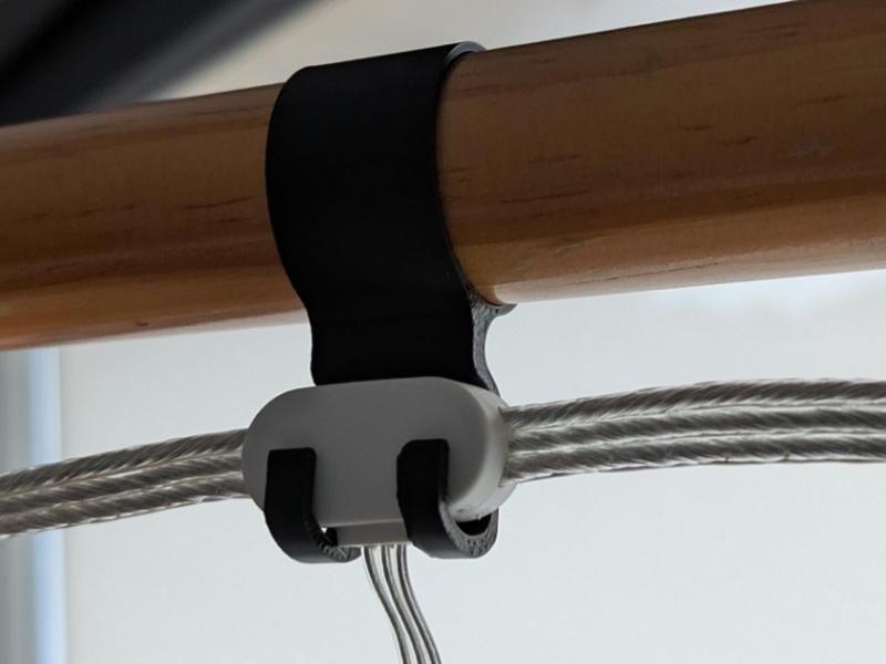 Govee Curtain Light Hooks - Rod mounted