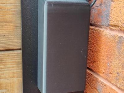 Outdoor control box cover