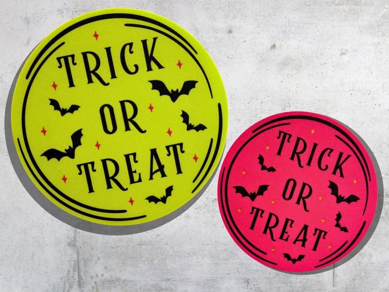 Trick or Treat Halloween Sign