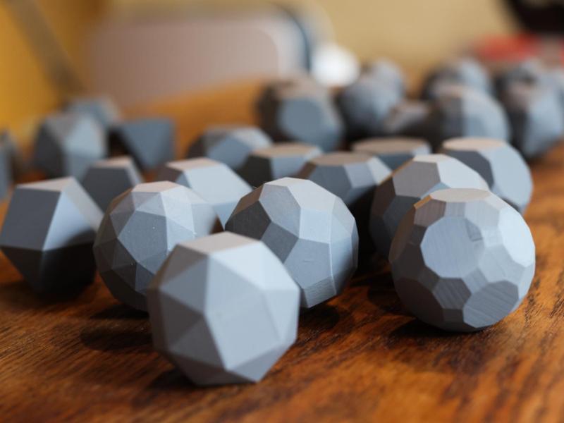 Platonic, Archimedean and Catalan Solids