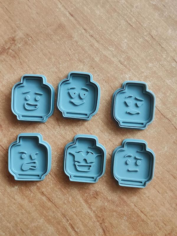 Cookie cutters Legoheads