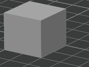 Cube,    simple cube