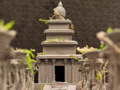 Indiana Jones Temple of the Forbidden Eye Model