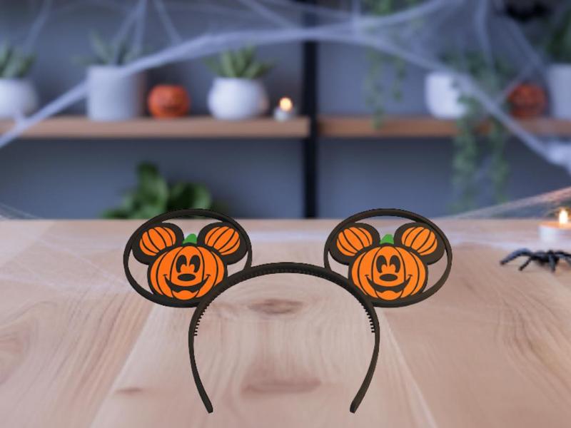 Mickey Pumpkin Ears