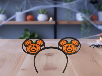 Mickey Pumpkin Ears