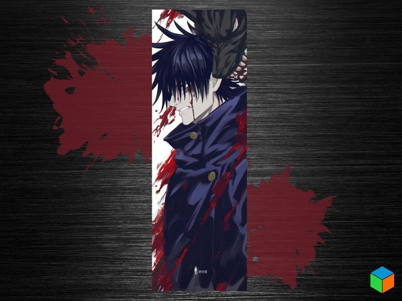 Megumi Fushiguro Bookmark – Ten Shadows Style