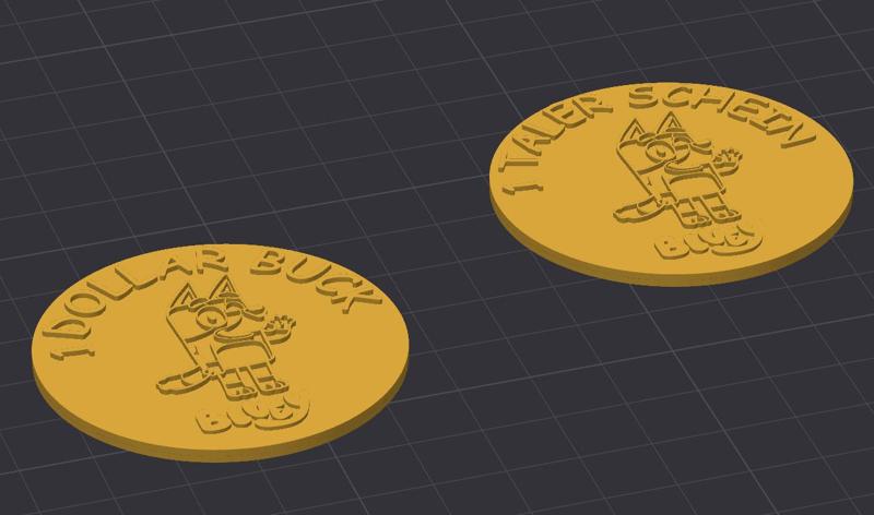 Bluey Play Money / DollarBucks