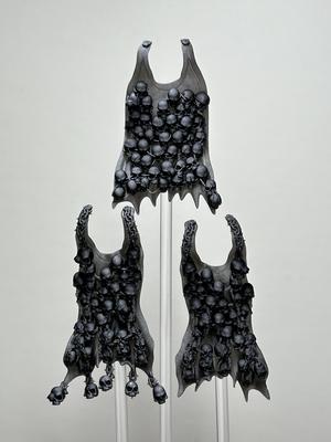 CHAOS SKULL CAPES, set of 3