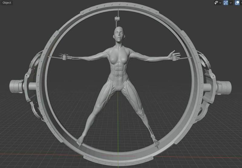 Westworld Vitruvian Host