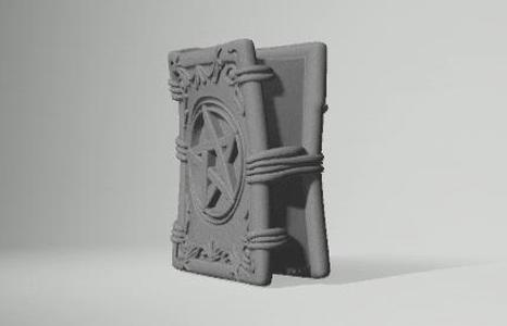 Ancient Halloween Book | Haunted Spell Tome Prop