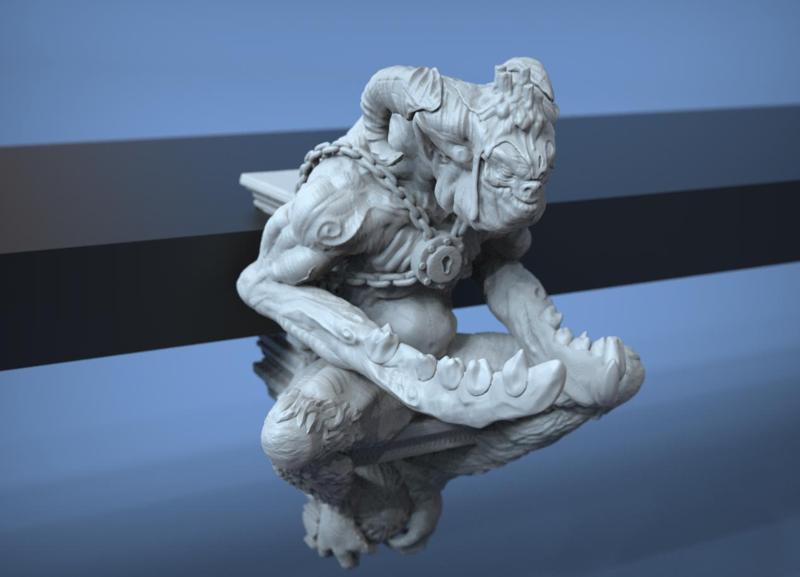 Gargoyle Headphones Desk Hook