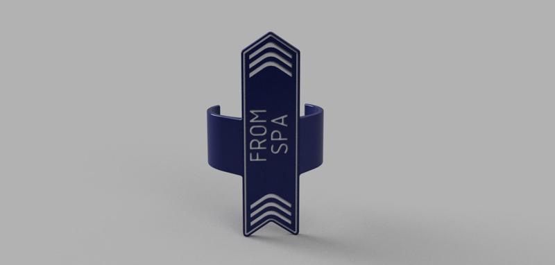 Pool Plumbing Tags - "From Spa"