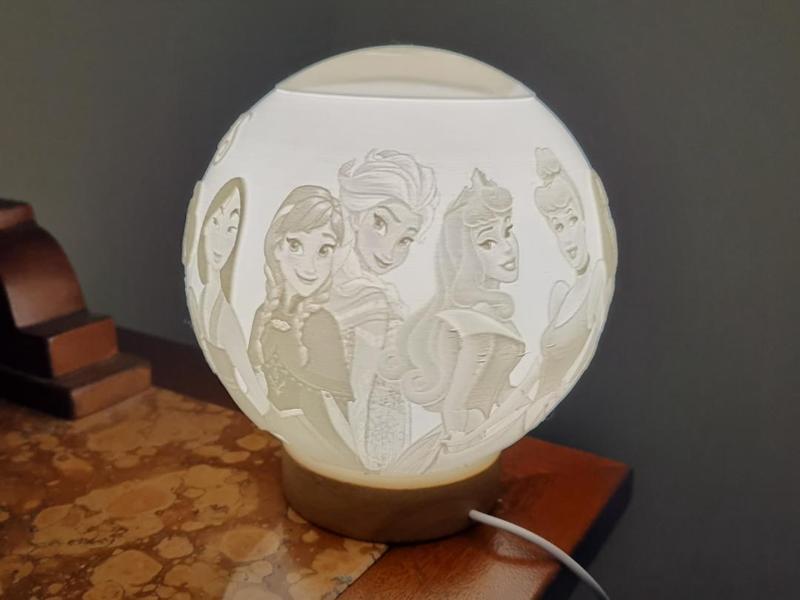 Disney Princess LED Lamp