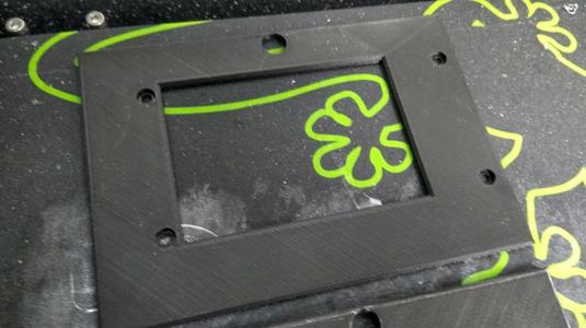 East3D Gecko Low-Profile Front Panel Screen Bezel