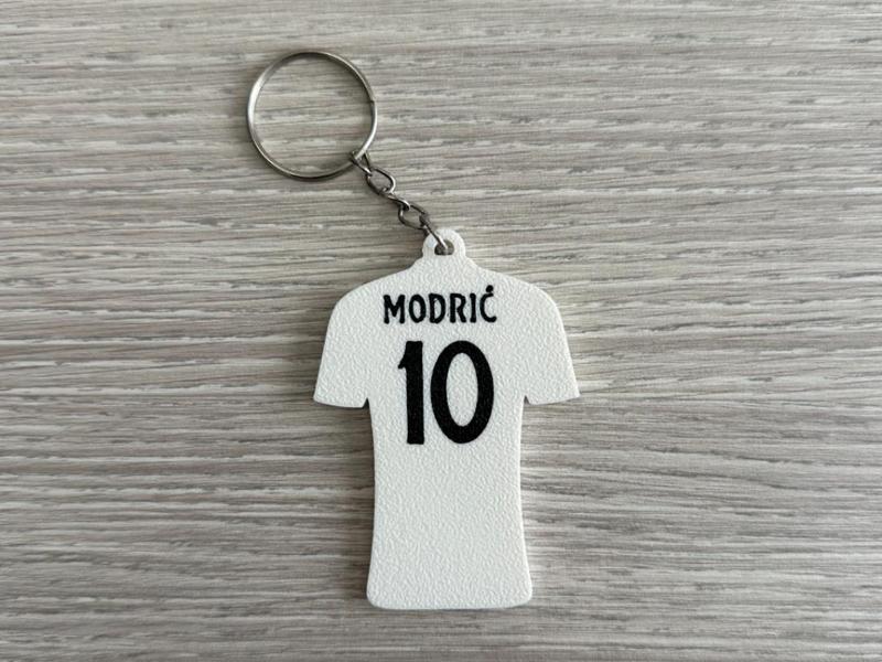 Luka Modrić T-Shirt Keychain - Real Madrid