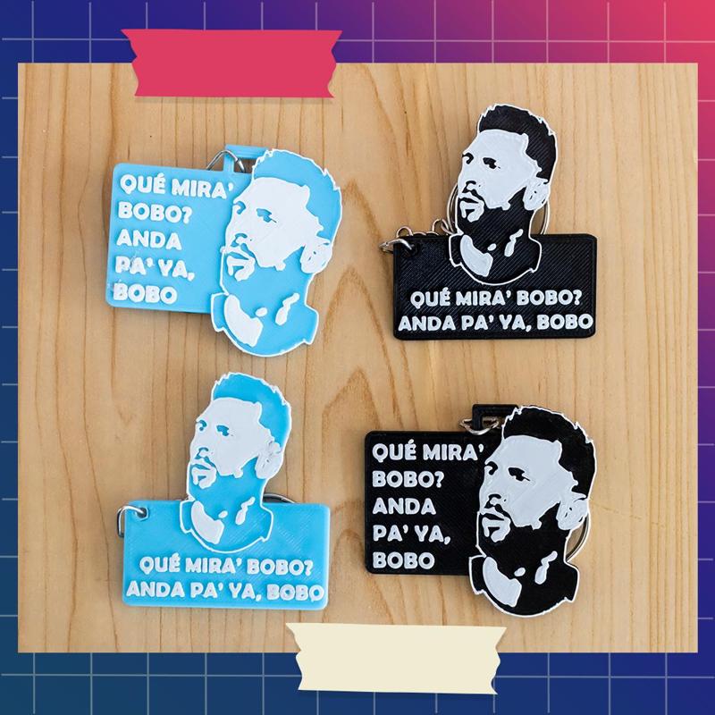 Messi Keyrings - What are you looking at you fool