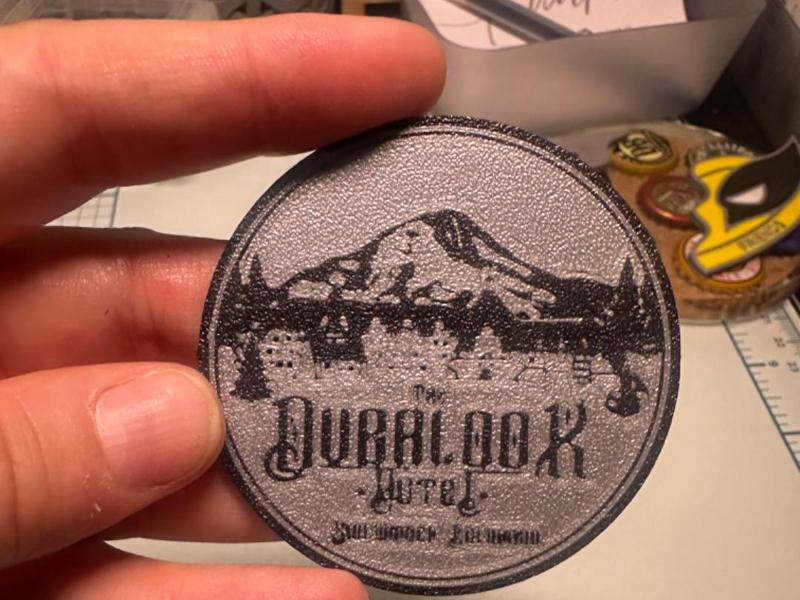 Overlook Hotel Magnet and Coaster