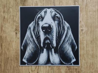 Basset Hound - hueforge