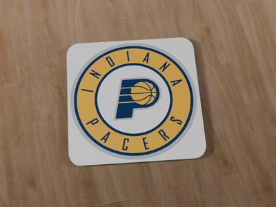 Indiana Pacers Square Coaster