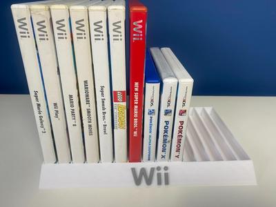 Nintendo Wii Games Stand
