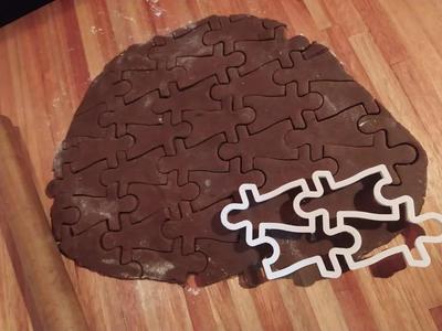 Tesselating Gingerbread Man Cookie Cutter