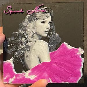 Speak Now (Taylors Version) Hueforge Print