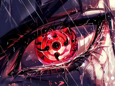 Sharingan Eye ( akatsuki itachi)
