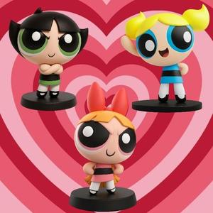 the powerpuff girls bubble bubble acorn set X 3