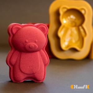 Bath bomb mold - teddy bear