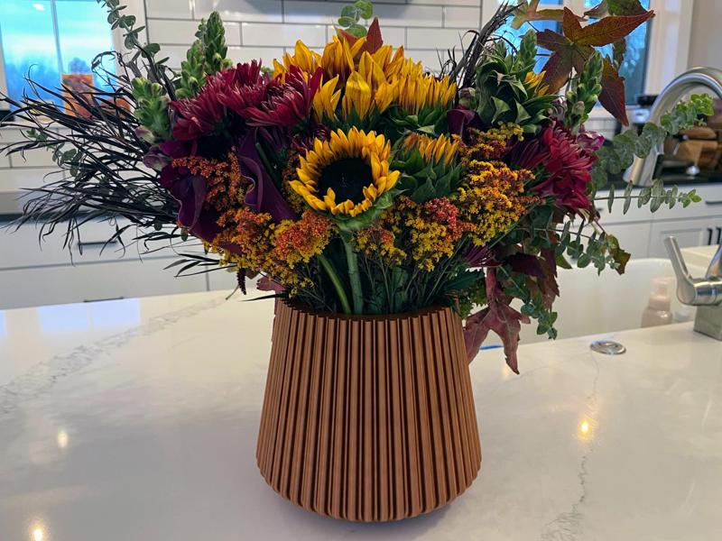 Wide Flower Vase / Pot