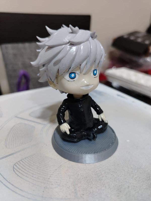 SATORU GOJO CHIBI 1 FAN ART 3D STL
